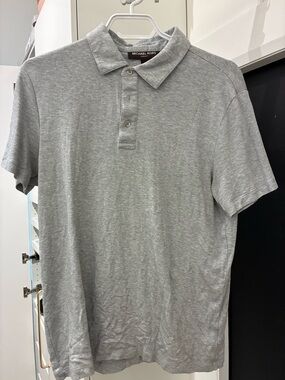 Michael Kors Light Gray Cotton Polo
